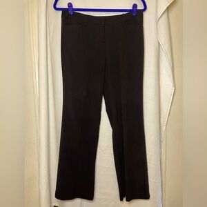 New York & Company Black Boot Cut w/ Stretch Trouser Pants Size 6P